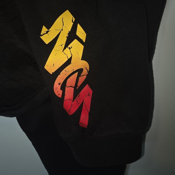 Jordan Jogger Sweatpants Boys Black/Red  sz L 12-13yrs Jumpman Nike‎ - Picture 5 of 9